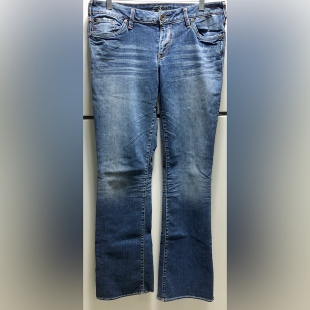🌅Silver Jeans Blue Aiko Bootcut Denim Jeans